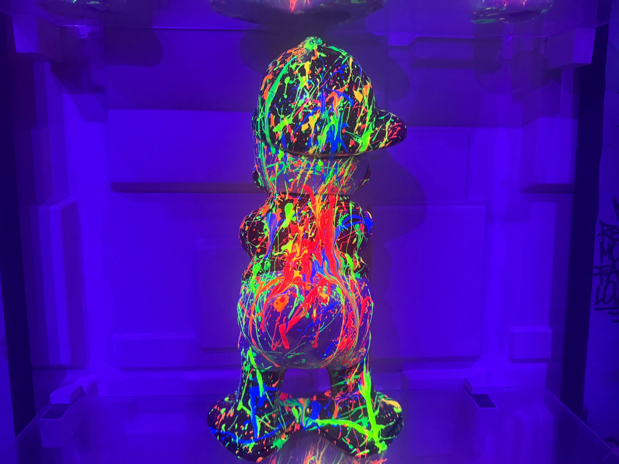 Neon Rebel Duck – 15” Blacklight Edition