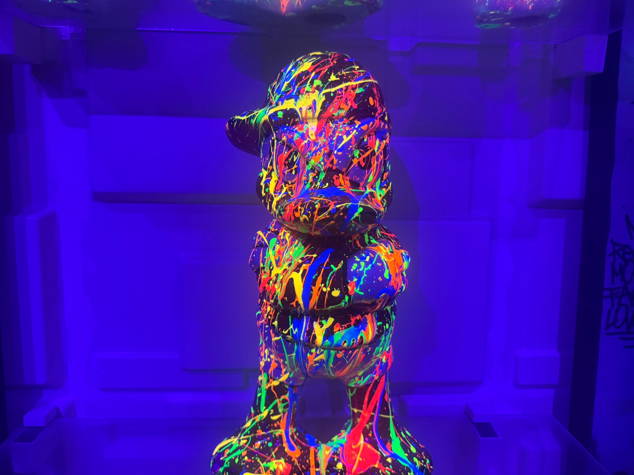 Neon Rebel Duck – 15” Blacklight Edition