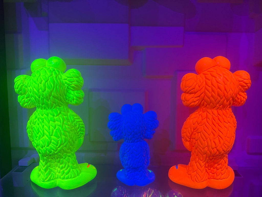 Neon Totem Trio – Blacklight Edition (11” + 7”+ 11")
