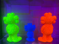 Neon Totem Trio – Blacklight Edition (11” + 7”+ 11")