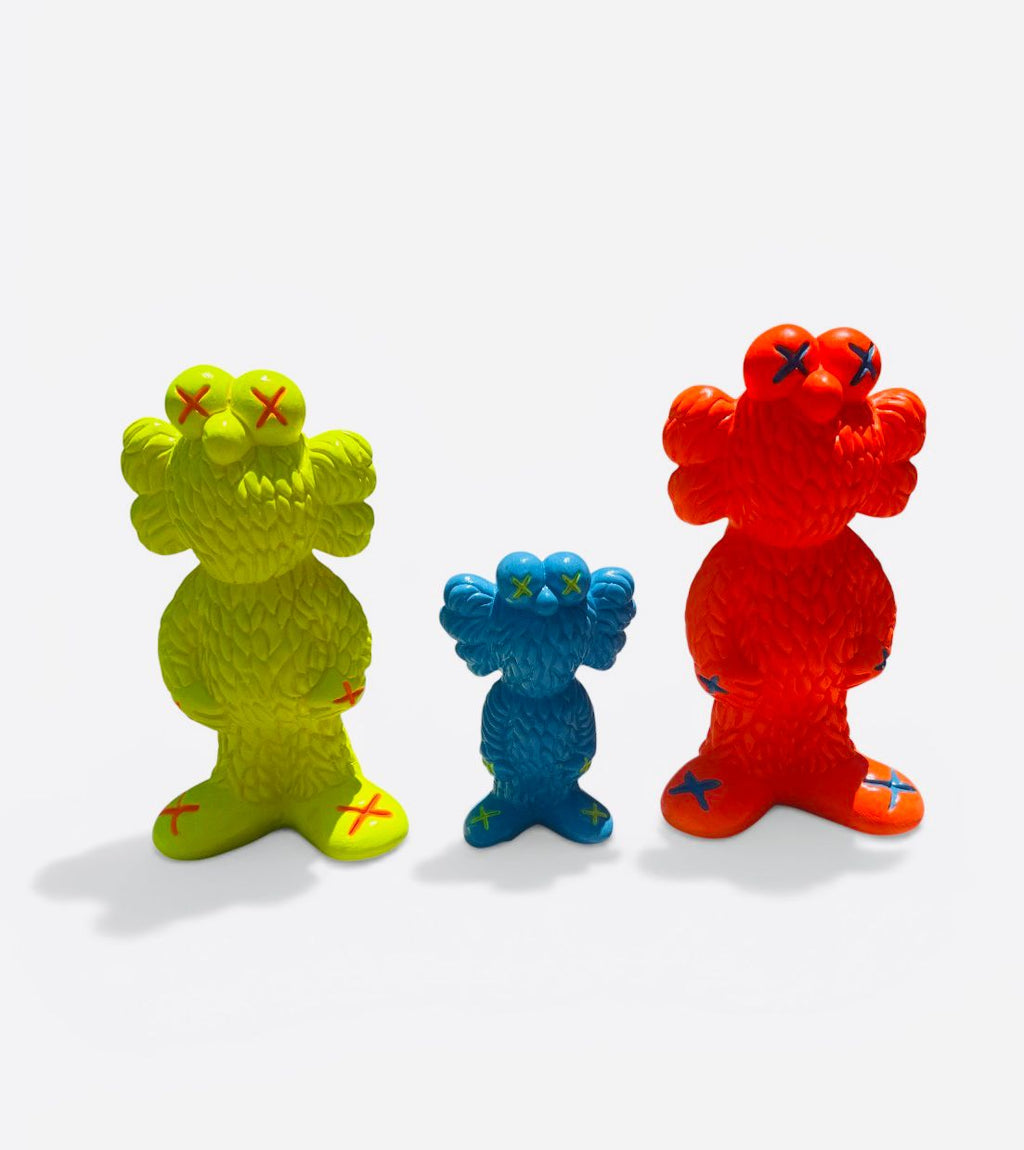 Neon Totem Trio – Blacklight Edition (11” + 7”+ 11")