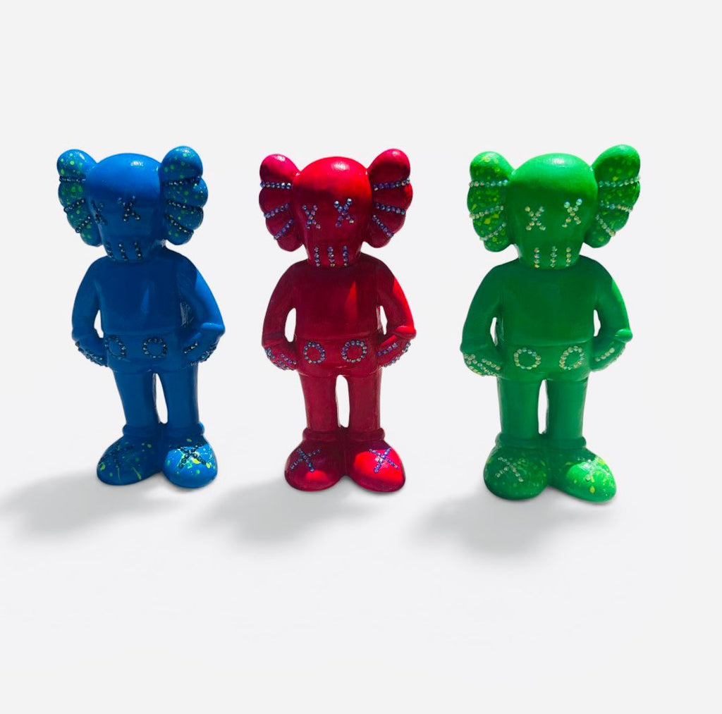 🟢 Neon Trinity Companion – 10” Blacklight Edition